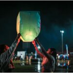 balloons, darling, night, clouds, nature, festival, people, love